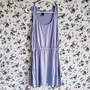 Periwinkle racerback dress